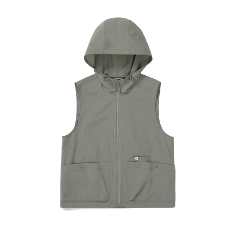 Snow peak 25 Root solid color comfortable vest women's style