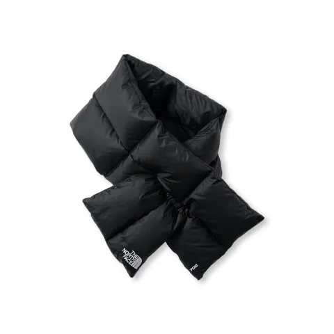 THE NORTH FACE Goose Down Knit Scarves Unisex Black/Brown