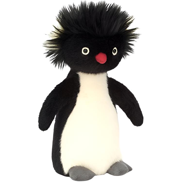JELLYCAT Arctic and Antarctic Series Ronnie Rockhopper Penguin Companion Doll Plush Doll Sitting Height 22cm High
