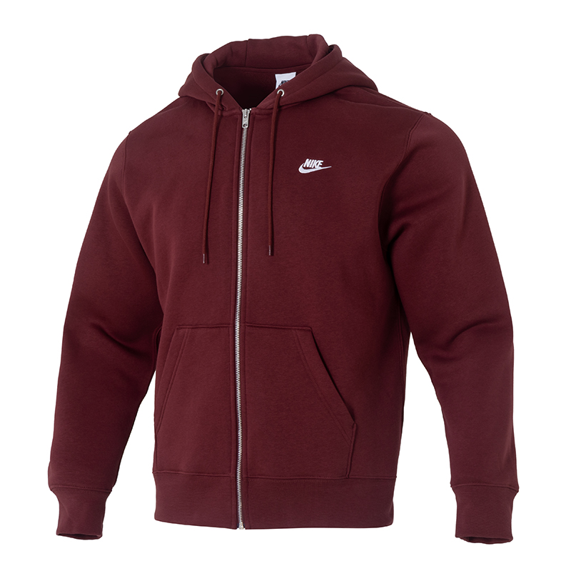 Мужская куртка Nike Club (темно-красная)