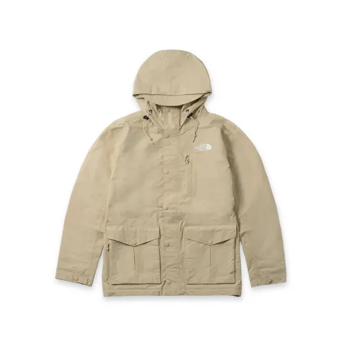 THE NORTH FACE Urban Exploration Hiking Waterproof, Windproof, And Breathable Windbreaker Jacket Men's Khaki