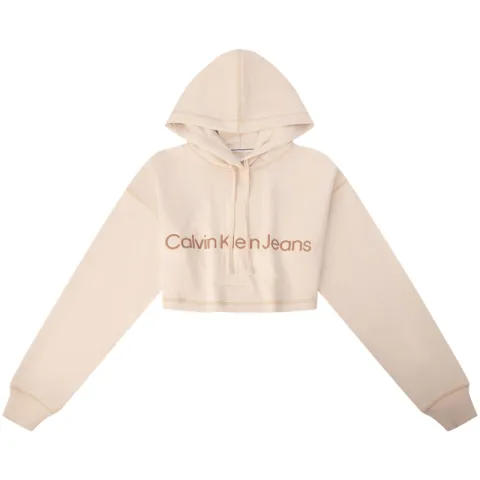 CALVIN KLEIN Sweatshirt Women's Ivory Yellow