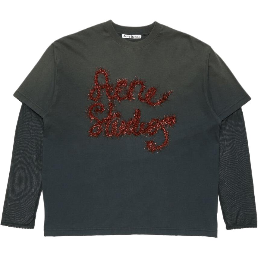 Лонгслив Acne Studios (серый)