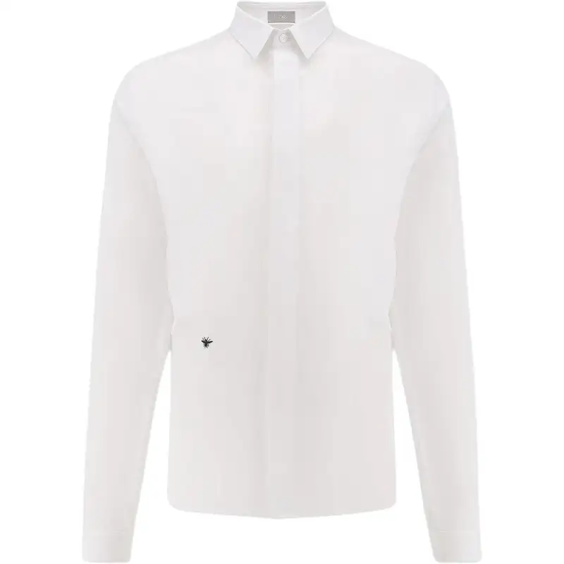 DIOR Homme Bee Embroidered Long Sleeved Shirt