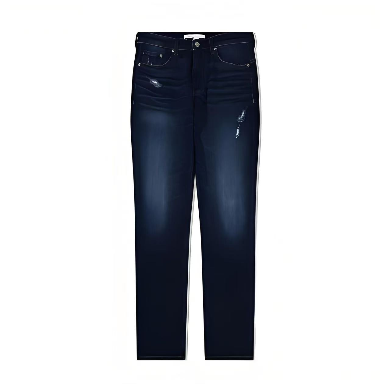 Мужские штаны CALVIN KLEIN JEANS Денимовые на молнии (синие)