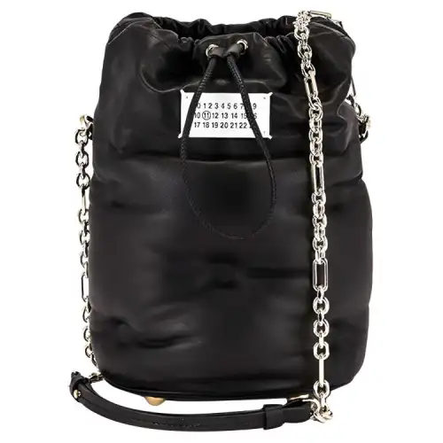 Maison Margiela Leather Crossbody Bags Women's Black