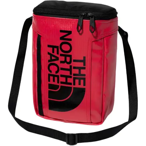 THE NORTH FACE 3L Outdoor Bags Fabric, Recycled Nylon Red Unisex