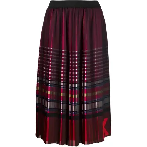 KARL LAGERFELD / Karl Lagerfeld Jeans Casual Long Skirt Women's Red