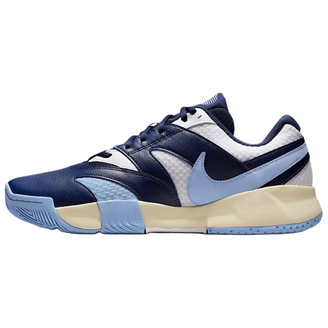 Nike Court Lite 4 Breathable Support Low top Tennis Shoes Unisex Marine Blue