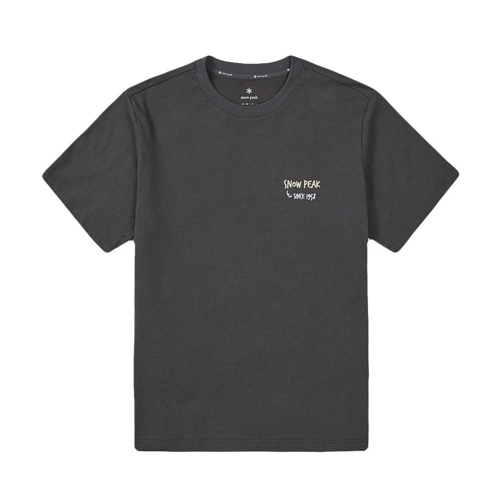 Футболка snow peak 25 Cotton Gear (бежевая) — фото 4