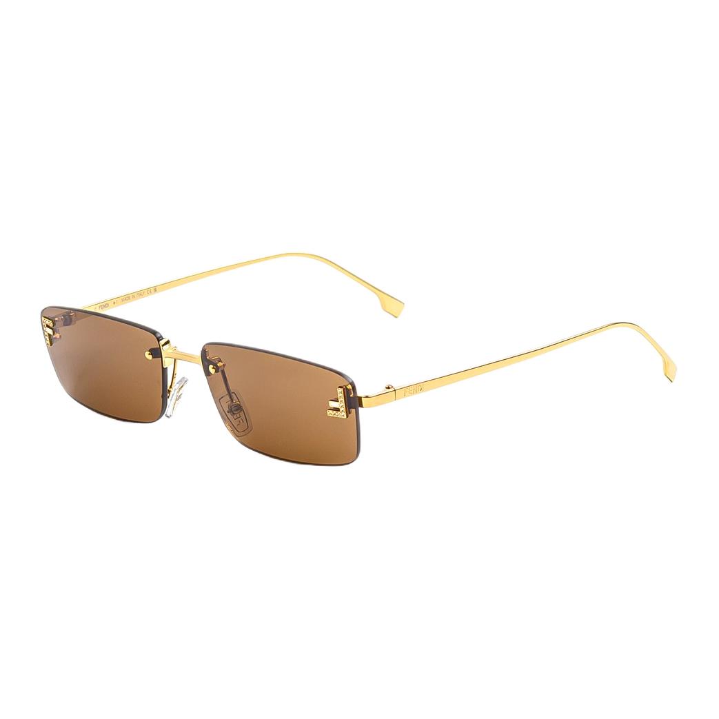 Женские очки Fendi FE4172US32E (золотые)