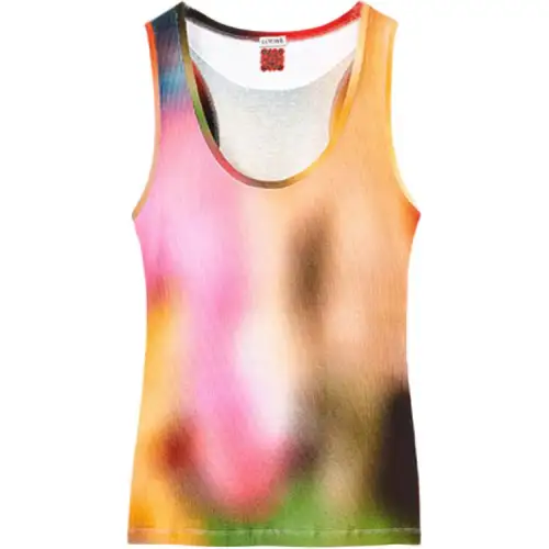 LOEWE Camisoles Women's Pink Moderate Racerback