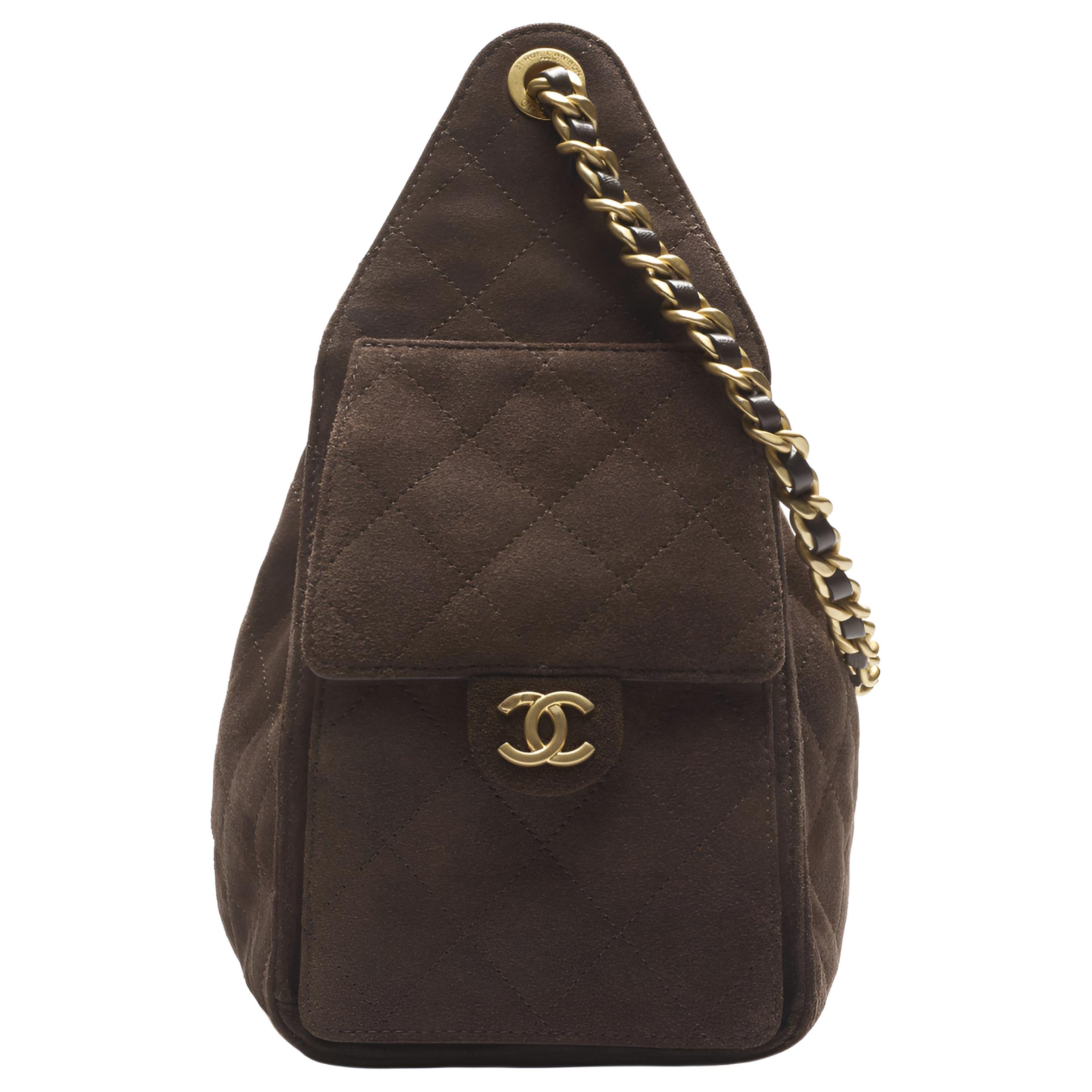 Женская сумка Chanel 25Bag 25K (темно-коричневый) — фото 3