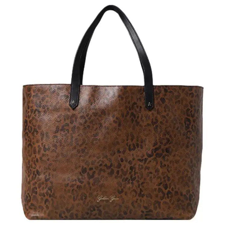 Pasadena leopard-print tote bag
