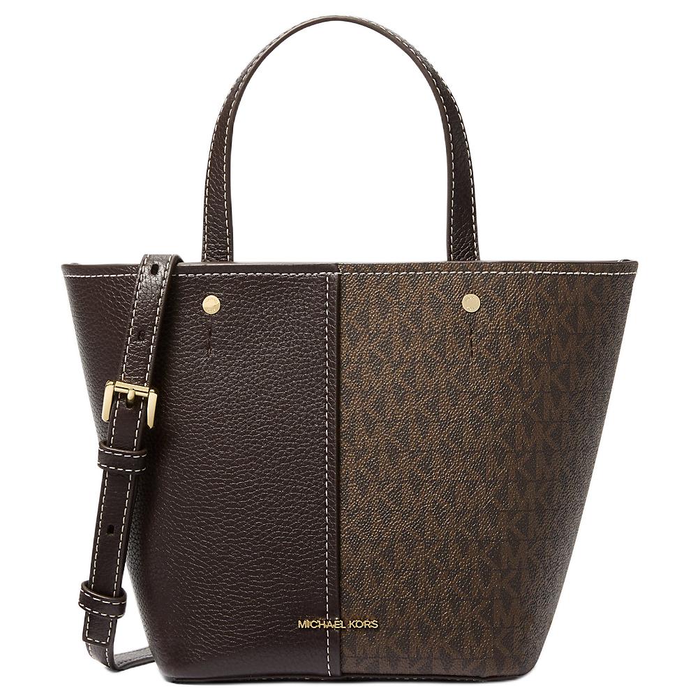 Женская сумка тоут MICHAEL KORS Flora (коричневая)