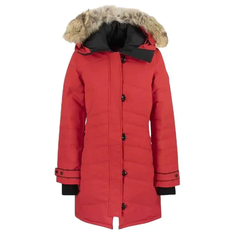 Canada Goose Down Jacket Women's Red