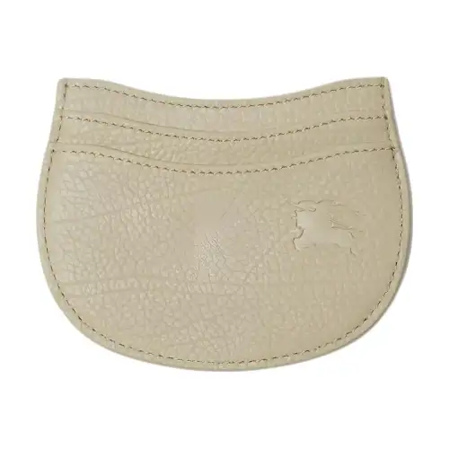 Burberry Calfskin Card Holder Women's Orion Beige