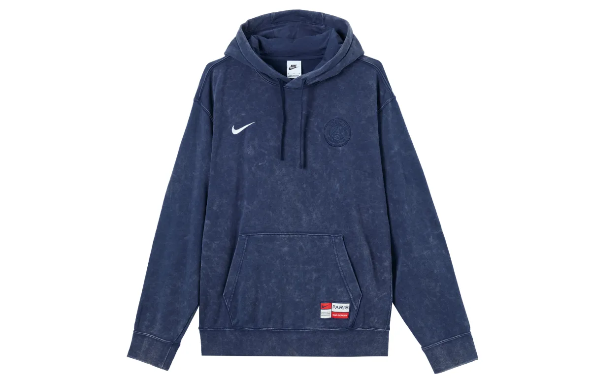 Nike Paris Saint Germain Club Men's Nike Soccer French Terry Pullover Hoodie