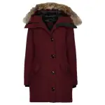 Canada Goose Rossclair Down Jacket Winter Women's Berry Red