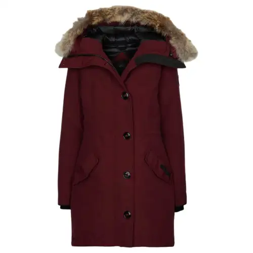 Canada Goose Rossclair Down Jacket Winter Women's Berry Red