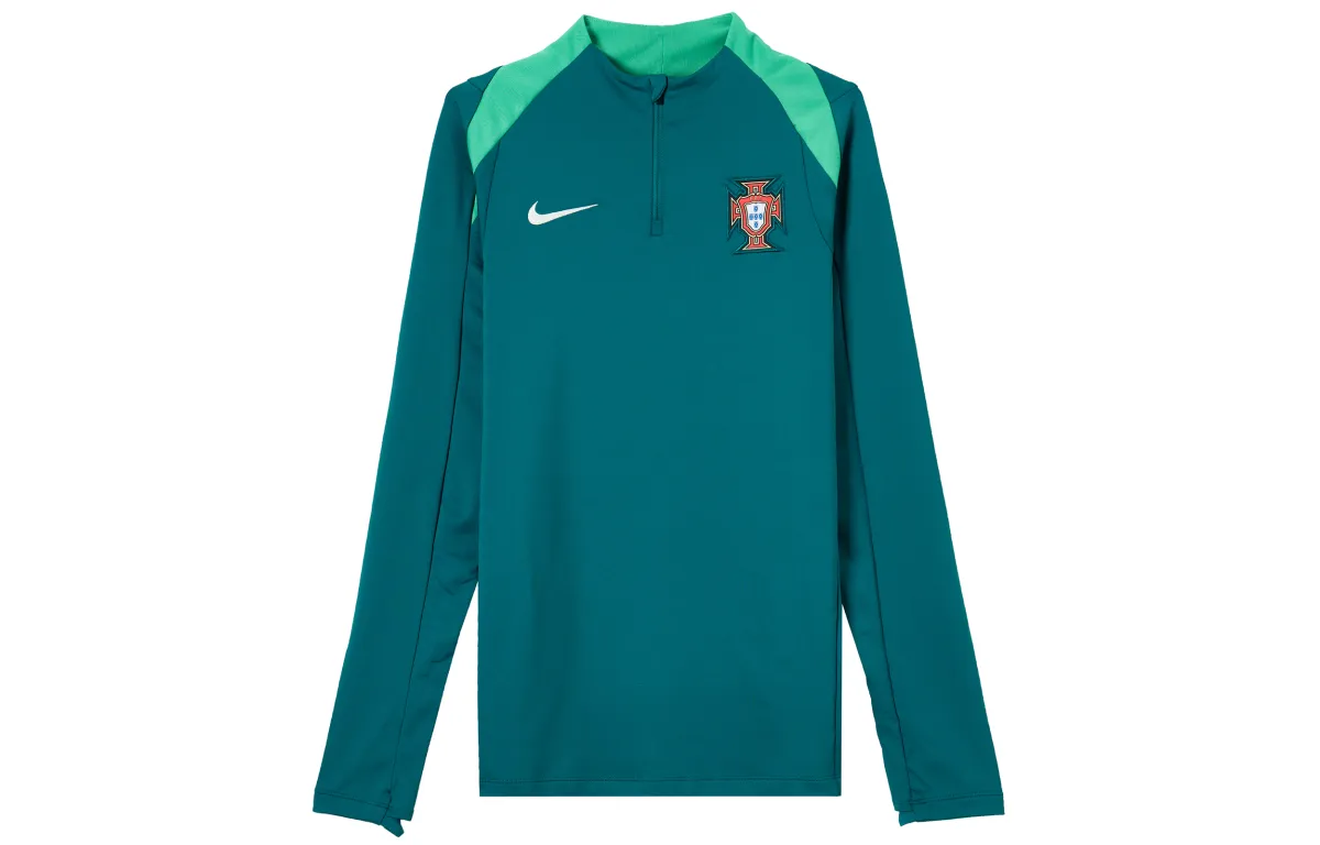 Nike Portugal National Football Team Soccer Jersey Men's Geode Teal/Kinetic Green/Canvas