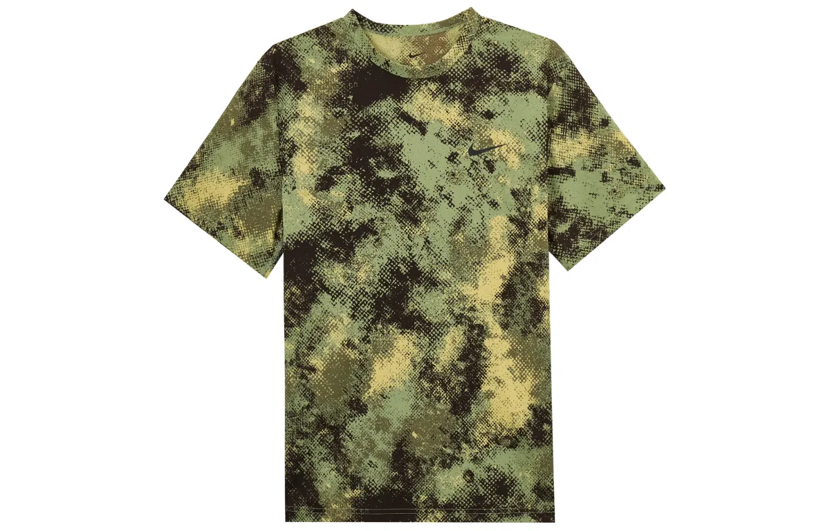 Nike HYVERSE T Shirt Men's Oily Green/Black/Black