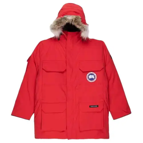 Canada Goose Expedition Collection Down Jacket Unisex Red