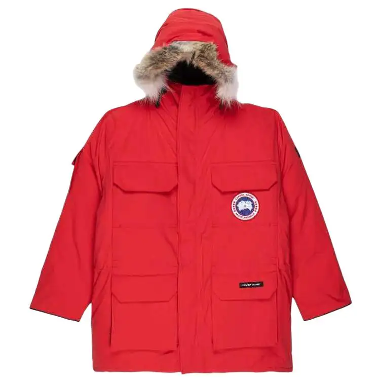 Canada Goose Expedition Collection Down Jacket Unisex Red