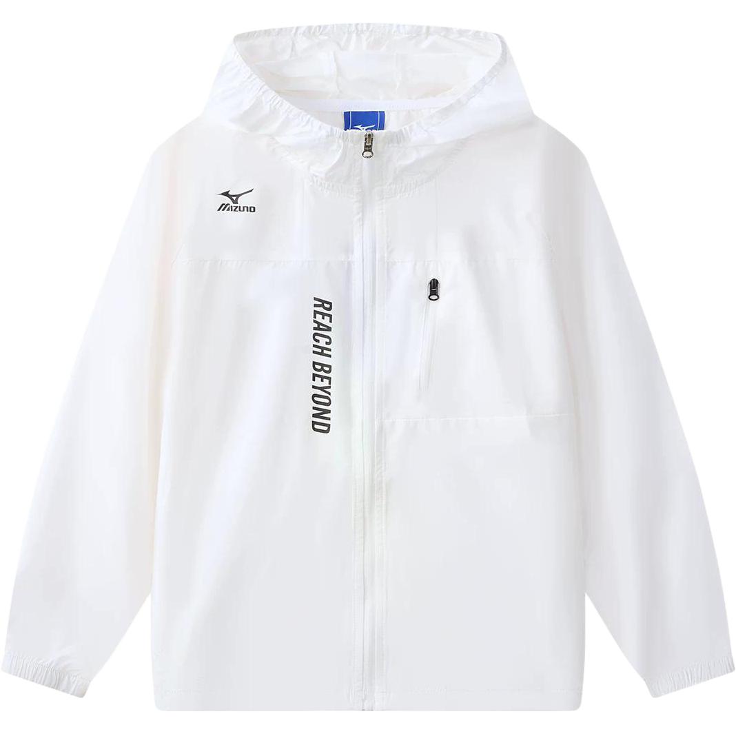 Детская куртка Mizuno (белая)