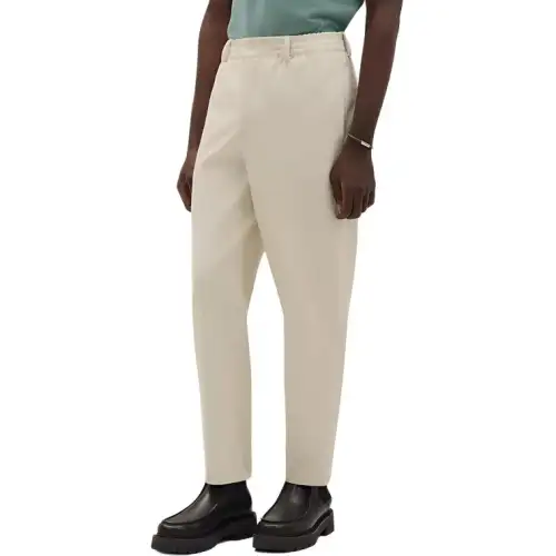 HERMES Casual Pants Men's Khaki Moderate Other