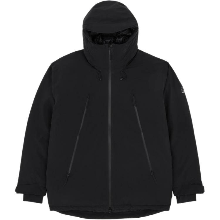 MM6 Maison Margiela SALOMON/Salomon joint model FW25 zipper pocket logo hooded loose down jacket, same style for men and women