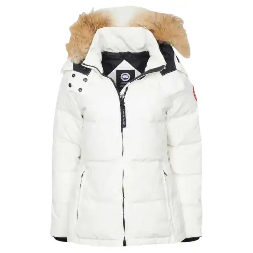 Canada Goose Chelsea Whitehouse Down Jacket Parka Coat, Winter Women's Beichen White