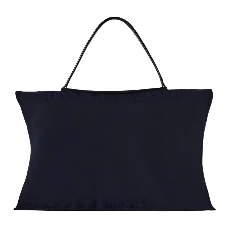 THE ROW Soft Cashmere Handbag Women's Navy Blue