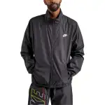 Nike Jackets Men's Black Stand Collar Moderate Other