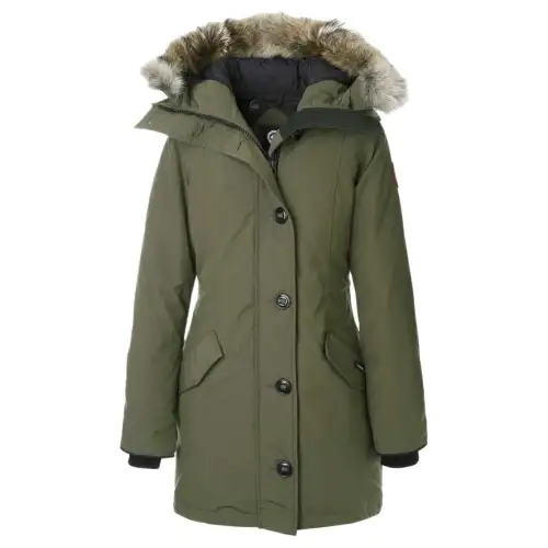 Canada Goose Rossclair Down Jacket Winter Women's Army Green