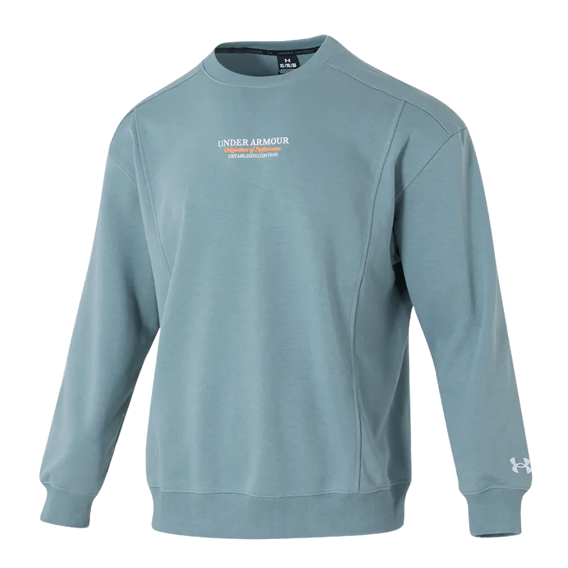 Under Armour Sweatshirt Men's Snakeskin Print Stone Green