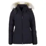 Canada Goose Chelsea Down Jacket Parka Coat, Winter Women's Dark Blue