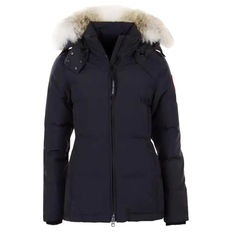 Canada Goose Chelsea Down Jacket Parka Coat, Winter Women's Dark Blue