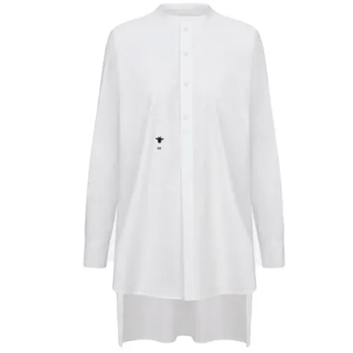 DIOR Shirts Women's White Crew Neck Moderate Other