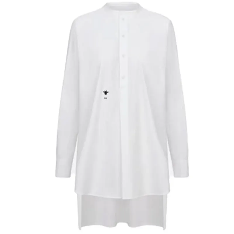 DIOR Shirts Women's White Crew Neck Moderate Other