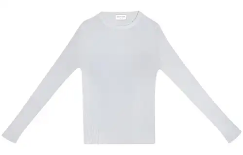 Balenciaga SS22 Slim Fit Sweater Women's Gray