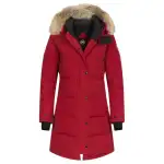 Canada Goose Shelburne Down Jacket Parka Coat Women's Red