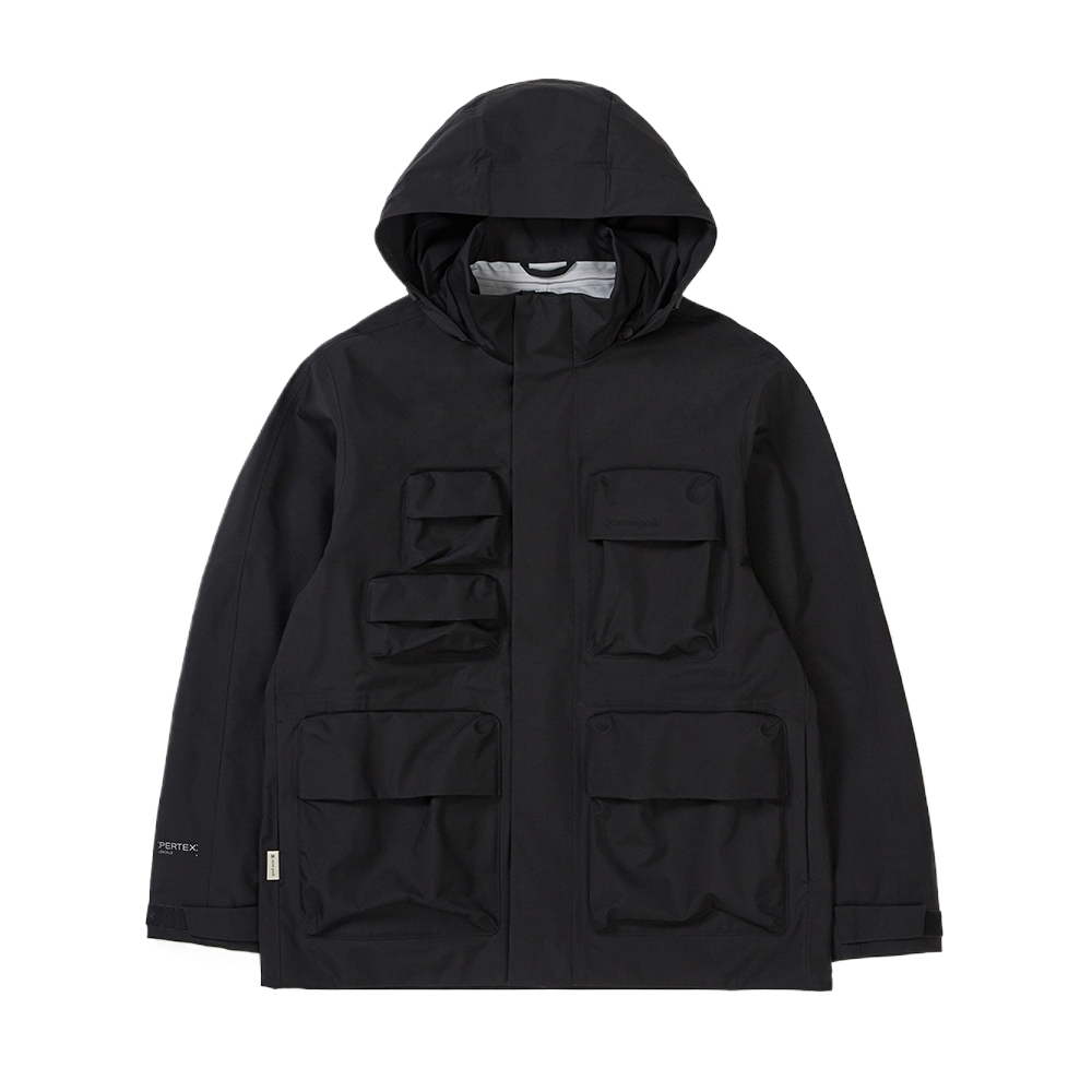 Мужская куртка snow peak 253L Pertex Utility (черная)