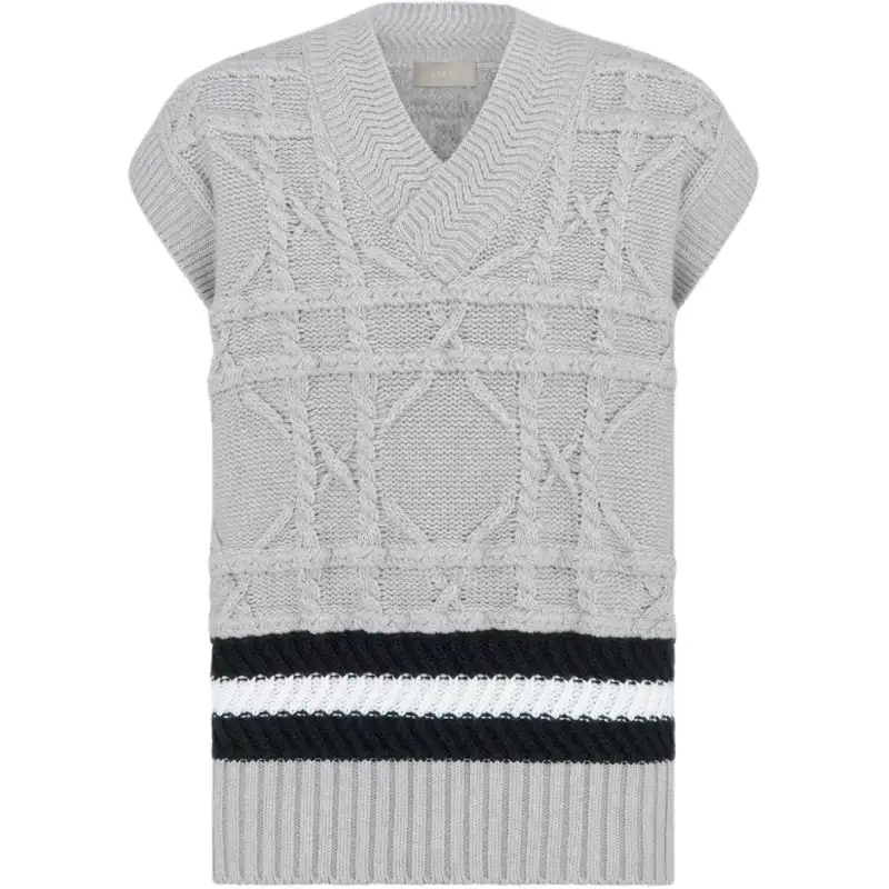 DIOR Icon FW25 Tank Top Men's Gray