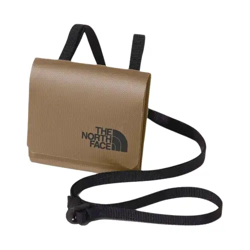 THE NORTH FACE Nylon TPU Laminated Coin Purse Wallet Regular Unisex Brown/Black