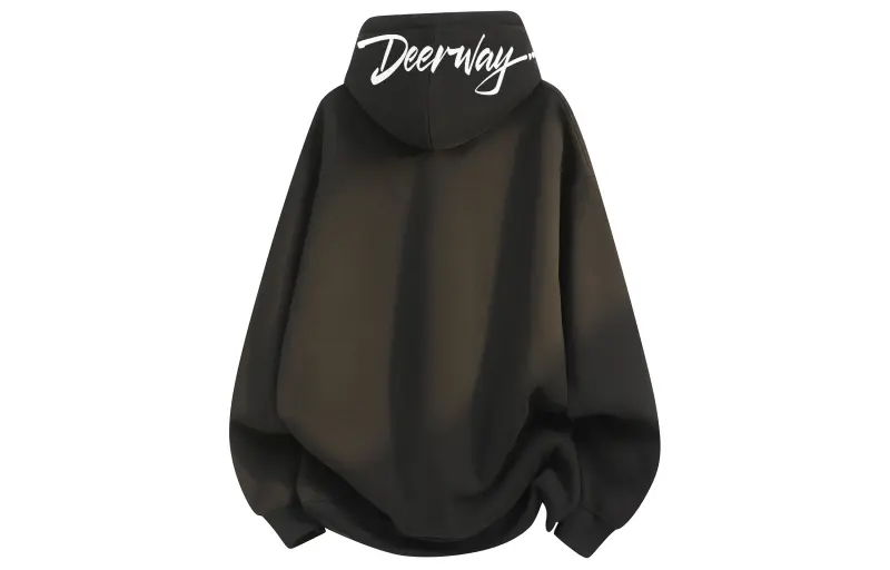 DEERWAY Comfortable base hat, warm sweatshirt for leisure for men and women, American style, with your logo imprint, city style, oversize
