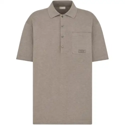 DIOR FW25 Polo Shirt Men's Beige
