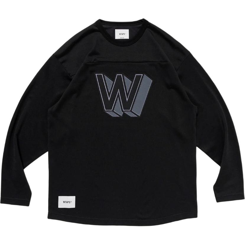 Мужская футболка WTAPS WTAPS JC / LS / RACO T (черная)
