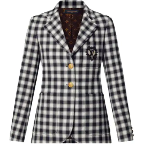 LOUIS VUITTON SS23 Business Suit Coat Women's Black