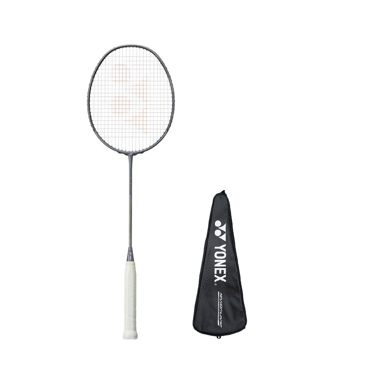 YONEX Swift Light NFNT Gray Cut Full Carbon Badminton Rackets Control Type All around Defense Professional 4U/G5 Gray